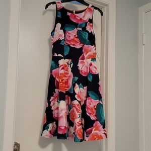 Floral Scuba Dress